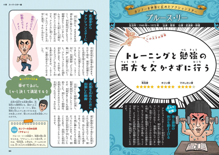 ■ブルース・リー  「トレーニングと勉強の両方を欠かさずに行う」  体と頭脳の両方を鍛え上げる！