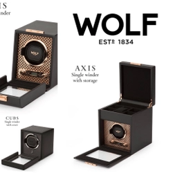UK発ラグジュアリーブランド「WOLF Axis watch winder」 日本初上陸！クラウドファンディング“Makuake”にて プロジェクト開始1週間で目標金額500％達成