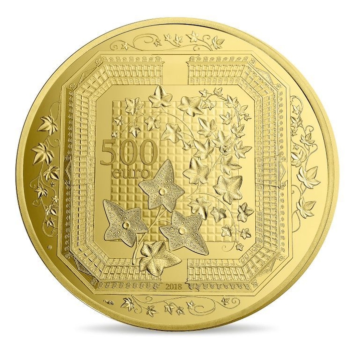 500ユーロ金貨 5オンス 表面