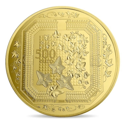 500ユーロ金貨 5オンス 表面