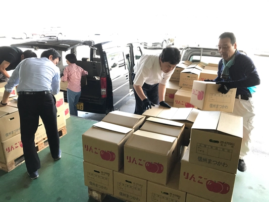 棄てられるはずの摘果リンゴを食用利用　 2025年は約80t集荷、加工品への利用進む