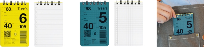 Tree's『Wリングメモ』A7サイズ 1