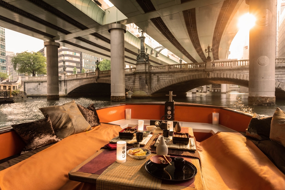 【星のや東京】舟の設え