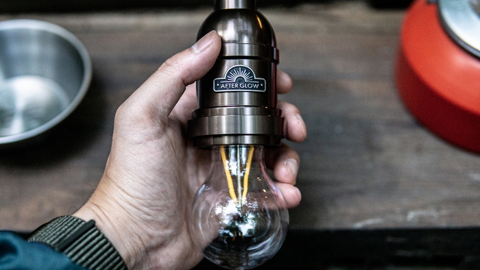 キャンプギアとして、耐久性や防水性も備えたLEDランタン