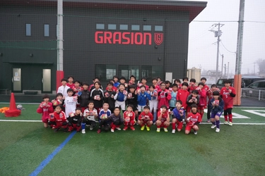 千葉県社会人リーグ1部で優勝を果たしたサッカーチーム「FC GRASION東葛」が主催のスクール『冬季キャンプ2025』に製品を提供！