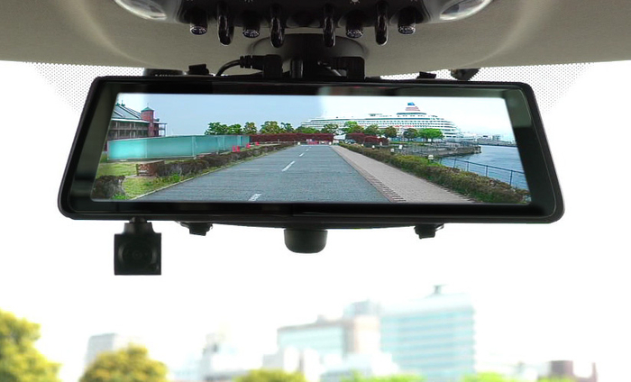 改正道路交通法にも対応、視野角が大幅にアップした「ミラーカム Pro」