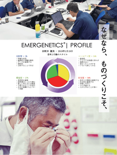 ものづくりの力を発揮するためのひとづくり