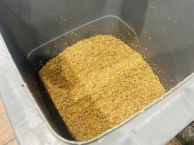 ビール製造時に発生するモルト粕(2)