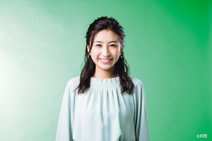 HTB新人アナウンサー　森　唯菜 (もり・ゆいな)(C)HTB
