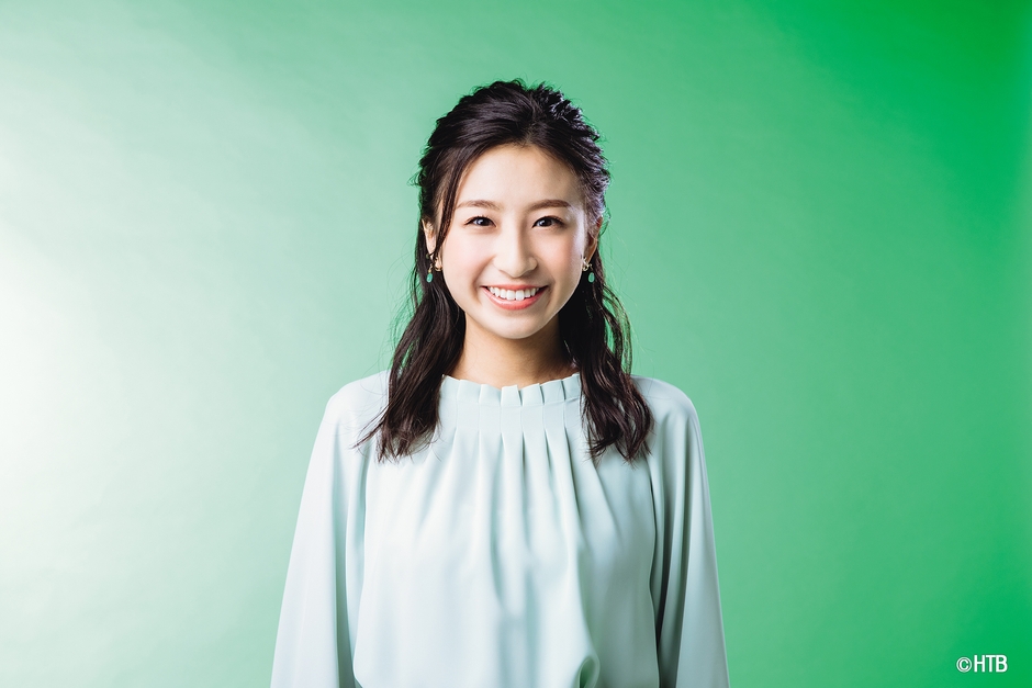 HTB新人アナウンサー　森　唯菜 (もり・ゆいな)(C)HTB