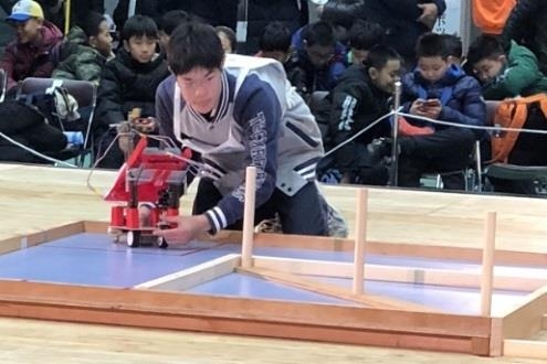 全日本小中学生ロボット選手権 2017の様子