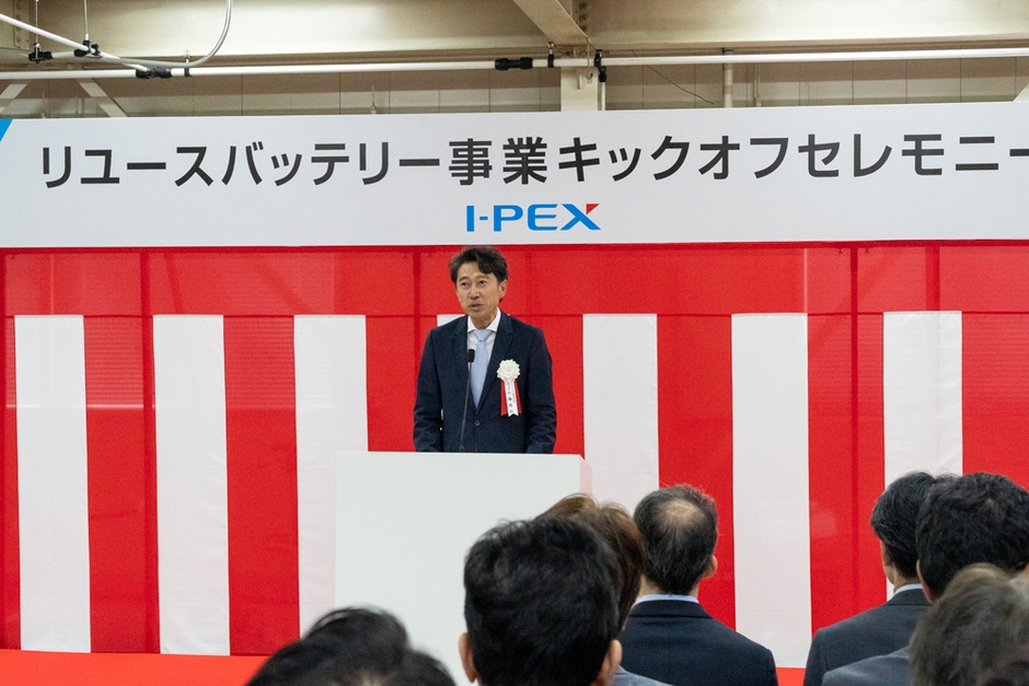 I-PEX代表取締役社長 小西 玲仁による挨拶