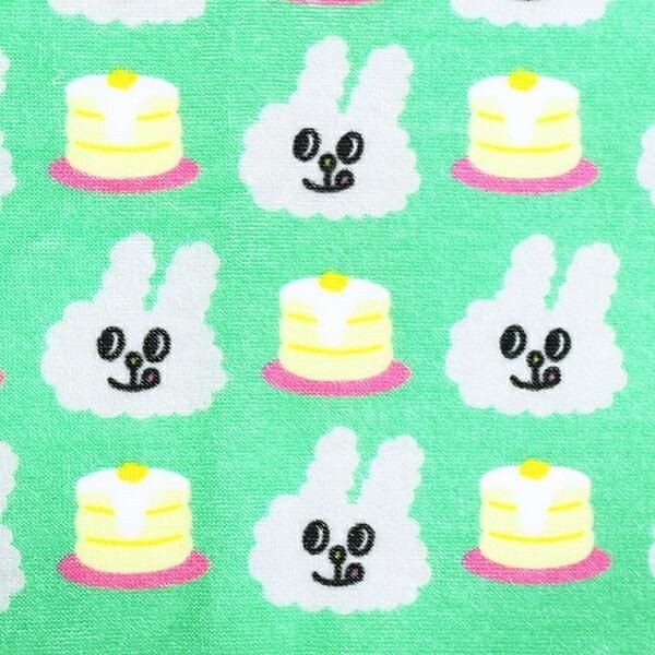 バニーコンビニのフェイスタオル