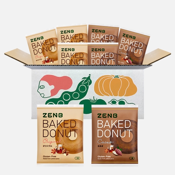 ZENB焼きドーナツ6袋（2種×3袋）セット
