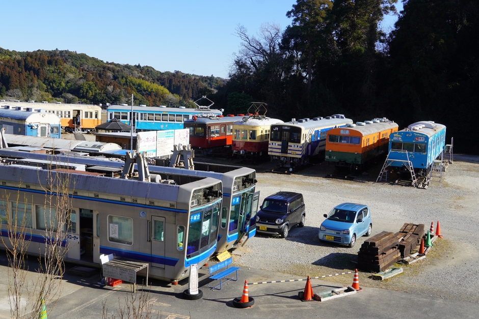 ポッポの丘の展示車両