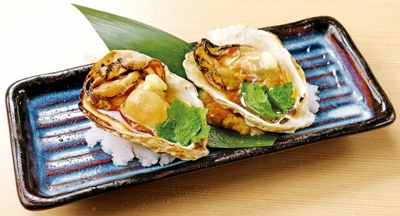 牡蠣の濱焼　～バター醤油仕立て～