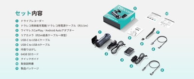 セット内容・付属品一覧