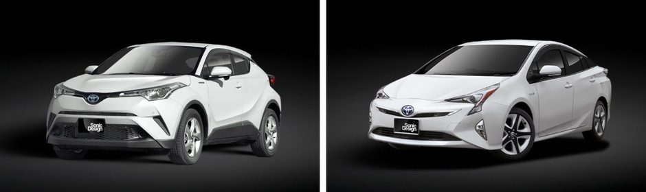 試聴体験会およびモニターキャンペーン対象車両 トヨタ プリウス(50系)/トヨタ C-HR(10系)