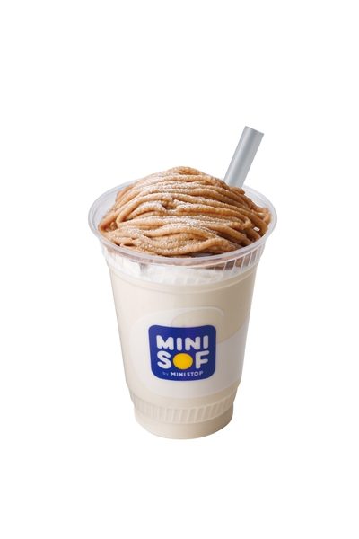 のむソフトクリーム モンブラン 単品画像<イメージ>