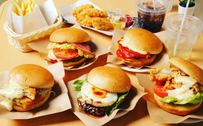 [東京・上野]食材本来の味にこだわる独自路線のハンバーガー 「ゴンバーガー＆カフェ　上野御徒町店」がグランドオープン！