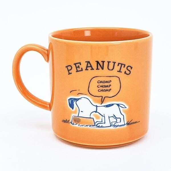 スヌーピーの木箱入りマグカップ