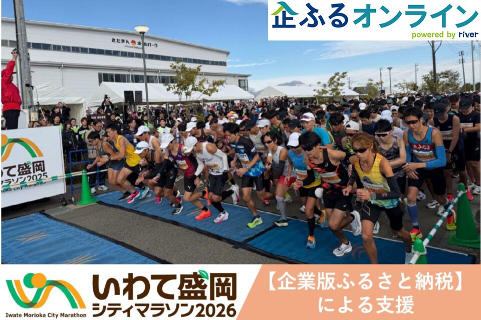 岩手県盛岡市のまちづくりを企業の力で支援!企業版ふるさと納税「企ふるオンライン」で寄附受付を開始