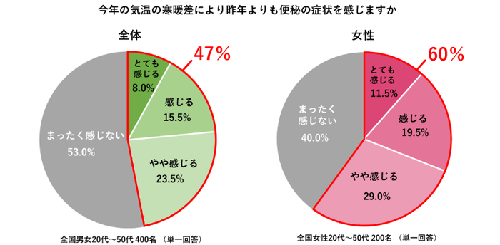 冬の冷え・便秘に関する意識調査 アンケート結果(6)