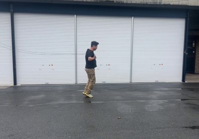 とべないくん　跳ぶ