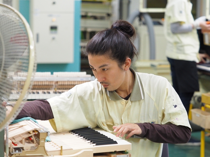 掛川工場の様子