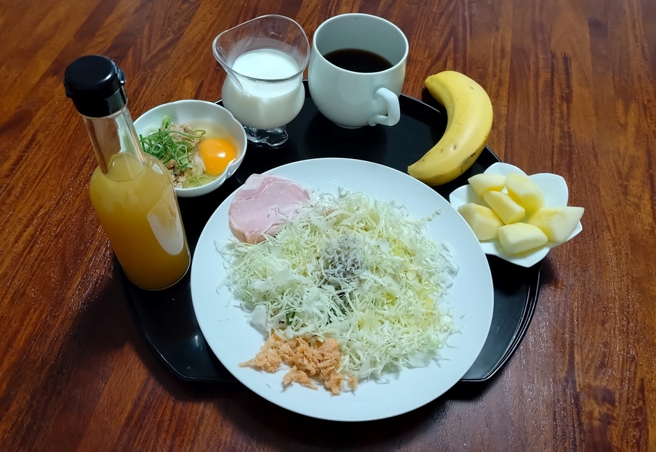 石井先生の毎日の朝食“にごり酢キャベツ”