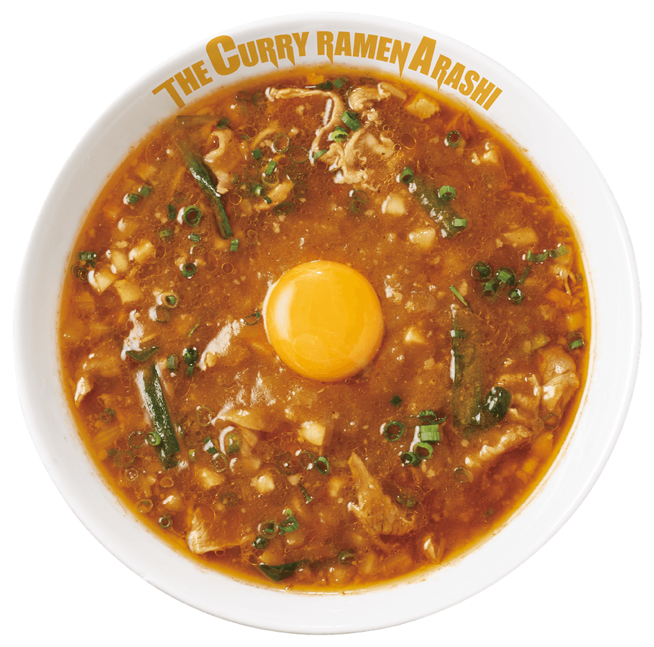 ザ・カレーラーメン嵐　890円(税込み)