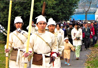 過去イベント「防人まつり」の様子(写真提供:歴史古街道団)