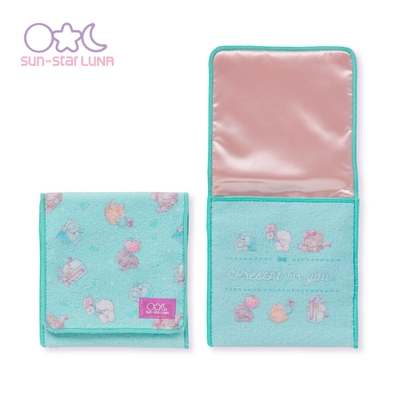 First Luna Gift_ハンカチ型ケース_Bミントグリーン