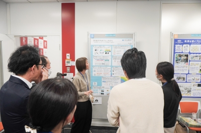 写真)第2部 ポスター発表の様子