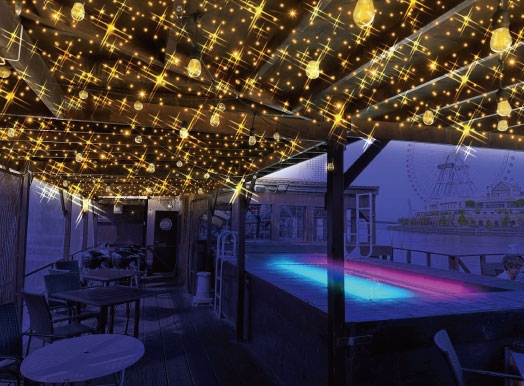 店内のイルミネーション（画像はイメージです）