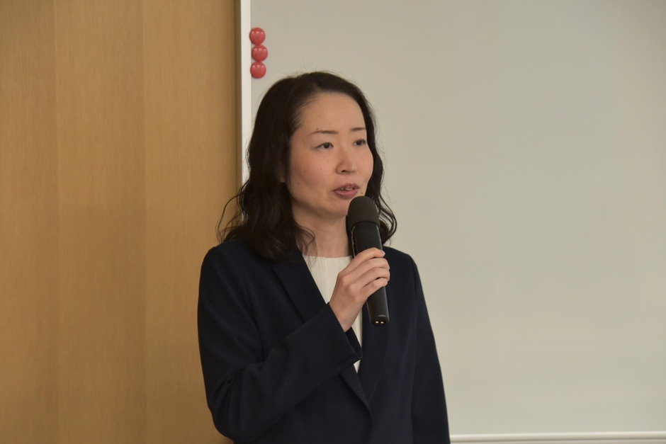 廣瀬武夫研究者の笹本さん