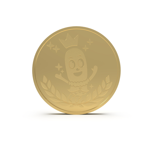 「ターン王子オリジナル純金コイン」