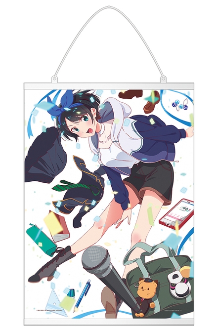 D賞:更科瑠夏描きおろしキャンバス地タペストリー