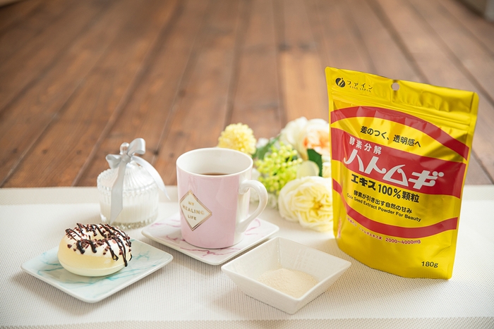 ハトムギエキス100%顆粒 イメージ