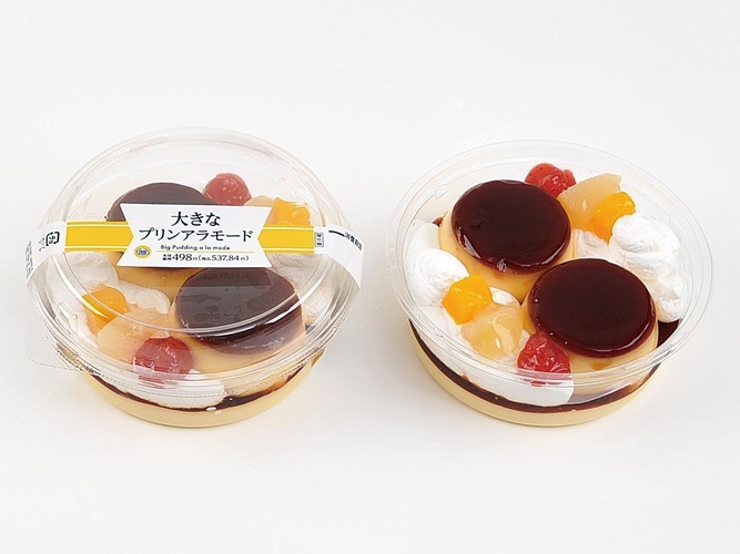 大きなプリンアラモード　イメージ画像