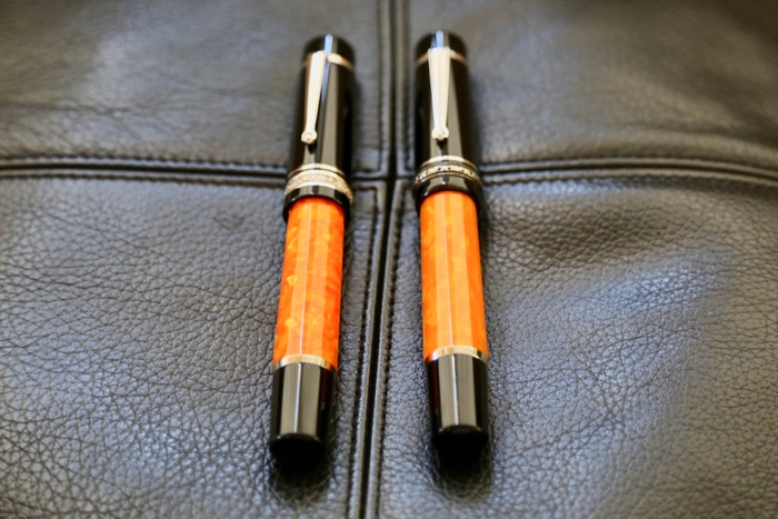 右:新/左:旧オーバーサイズ比較