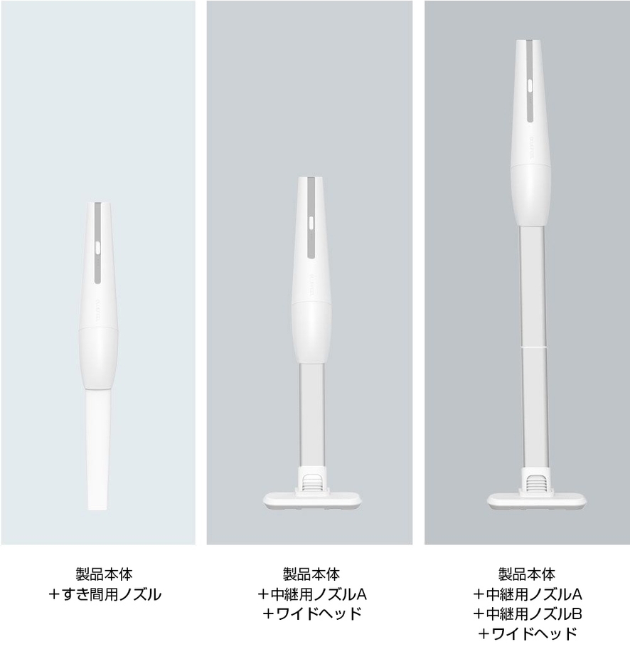 充実のアタッチメント
