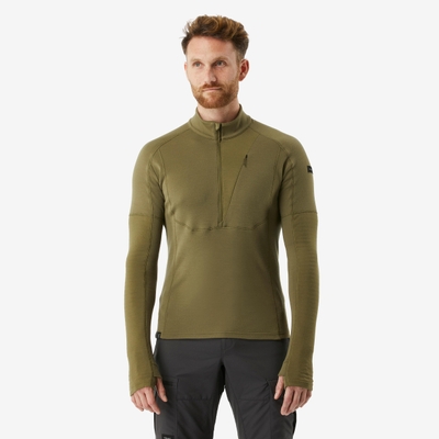 登山・トレッキング 長袖メリノTシャツ Trek 900 メンズ