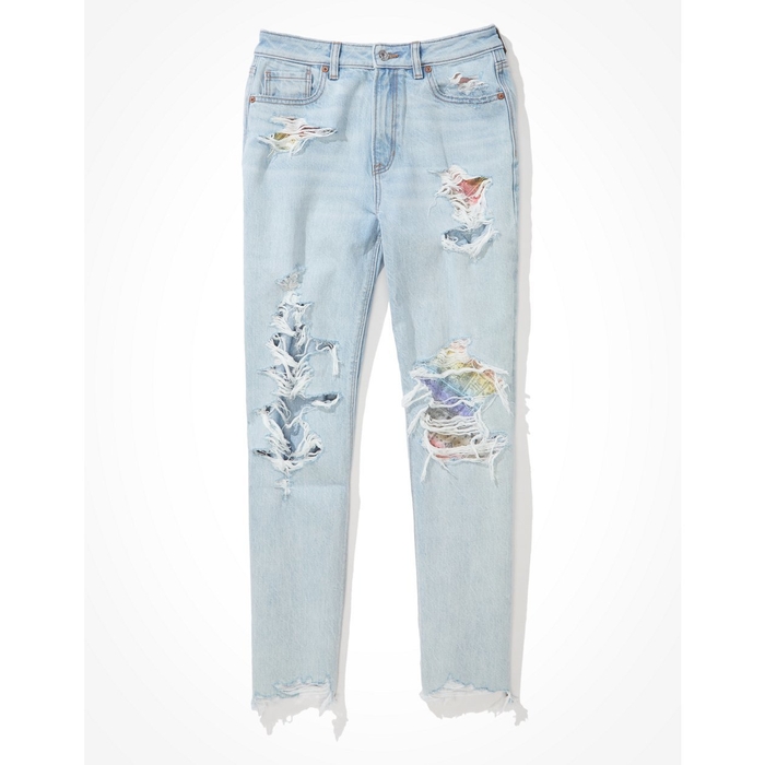 AE プライド パッチ付 マムジーンズ 15,900円