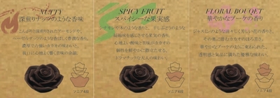 チョコレート 味説明