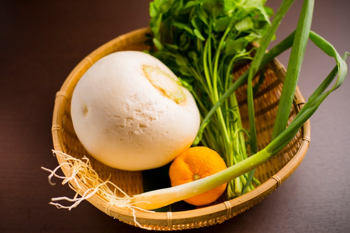 新鮮な野菜はカットして送ります