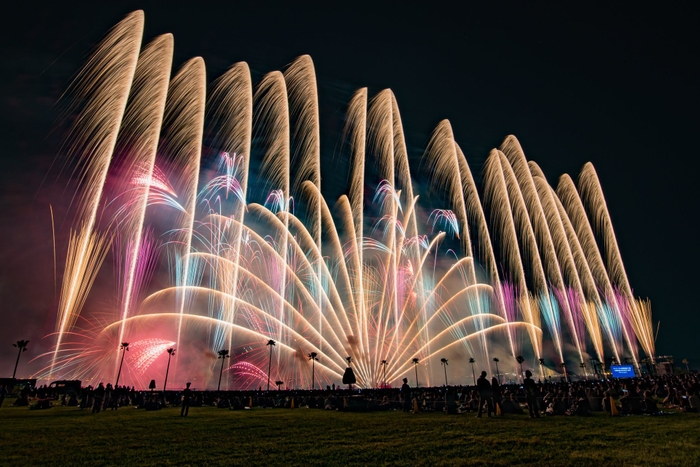 海の中道芸術花火2017 花火 1