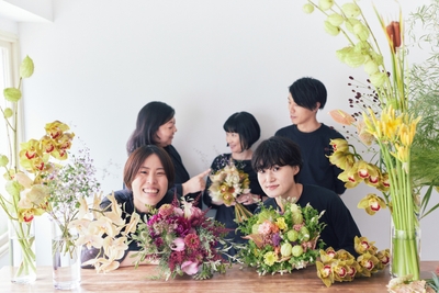 Dear Us.のメンバー 全員が現役フローリスト