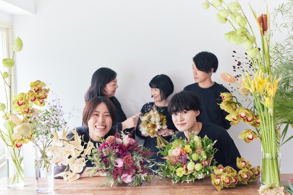 Dear Us.のメンバー 全員が現役フローリスト