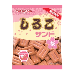 松永製菓のロングセラー商品のしるこサンドシリーズ　 “しるこサンド桜”が1月23日(月)より期間限定で発売！